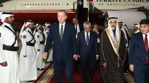 Cumhurbaşkanı Erdoğan, Dünya Kupası finali için Katar’da 